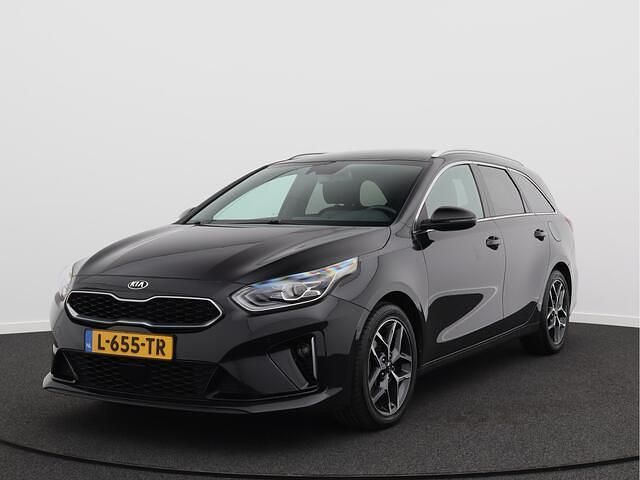 Zwart (metallic) Occasion 2021 Kia Ceed Sportswagon GT-Line Stationwagen | € 16.450 (Eerlijke prijs) - Afbeelding 1/4