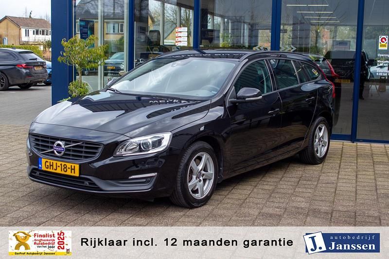 Zwart Gebruikt 2018 Volvo V60 Stationwagen | € 21.940 (Eerlijke prijs) - Afbeelding 1/4