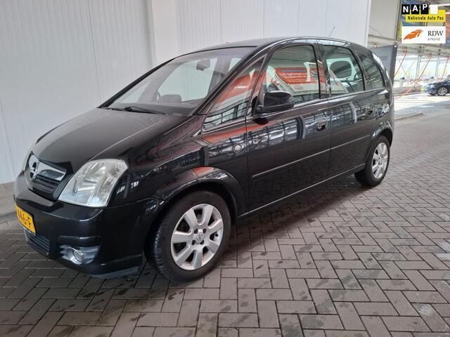 Zwart Gebruikt 2010 Opel Meriva Cosmo MPV | € 1.750 (Super prijs) - Afbeelding 1/4
