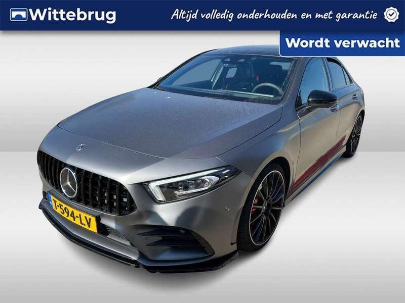 Grijs Gebruikt 2021 Mercedes A35 AMG Premium Plus Sedan | € 52.950 (Eerlijke prijs) - Afbeelding 1/1
