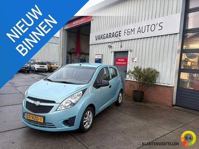 Blauw Occasion 2010 Chevrolet Spark LS Hatchback | € 2.950 (Eerlijke prijs) - Afbeelding 1/4
