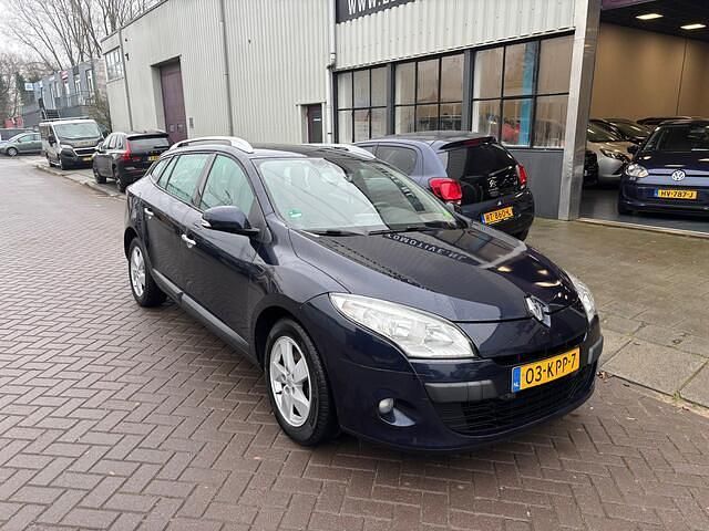 Occasion Renault Mégane GrandTour Dynamique 90 PK (66 kW) 2010 Blauw Stationwagen