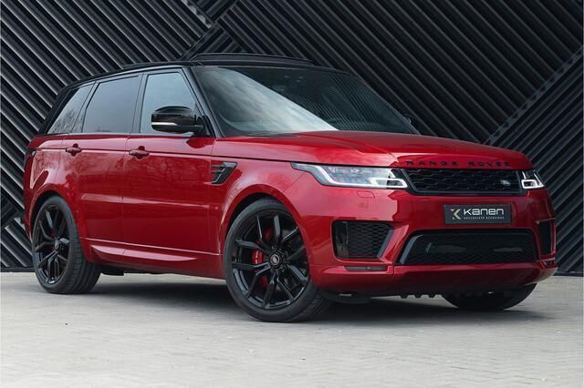 Rood, metallic lak Gebruikt 2020 Land Rover Range Rover Sport SUV | € 79.900 - Afbeelding 1/4