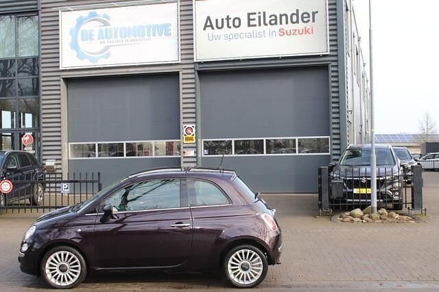 Occasion Fiat 500 Lounge 86 PK (63 kW) 2013 Paars Hatchback