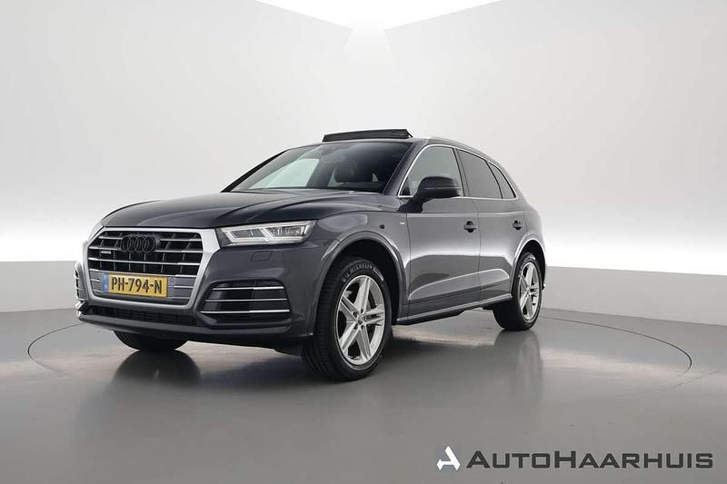 Grijs Occasion 2017 Audi Q5 S-Line SUV | € 28.850 (Eerlijke prijs) - Afbeelding 1/3