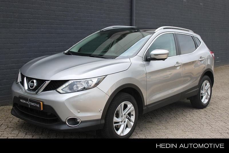 Grijs Gebruikt 2017 Nissan Qashqai Tekna SUV | € 15.780 (Eerlijke prijs) - Afbeelding 1/4