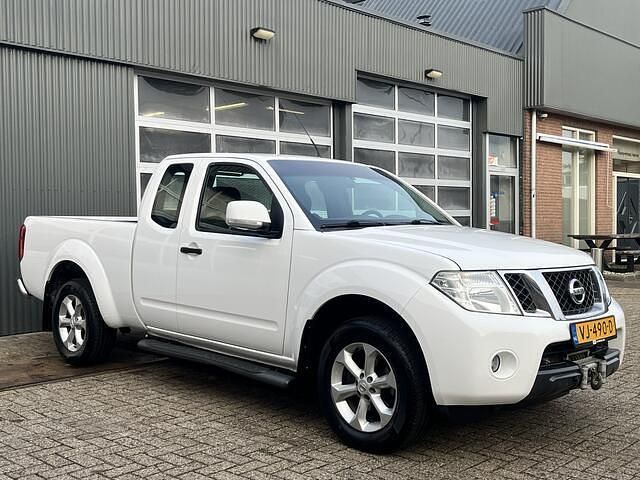 Wit Gebruikt 2014 Nissan Navara SE Pickup | € 14.950 (Super prijs) - Afbeelding 1/4