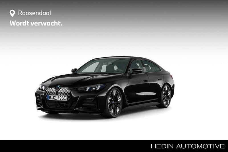 Zwart Nieuw 2025 BMW i4 M Sport Sedan | € 75.001 (Eerlijke prijs) - Afbeelding 1/4
