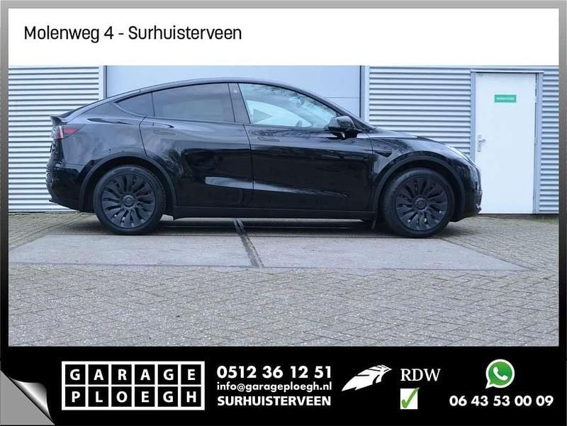 Occasion Tesla Model Y Long Range AWD 378 kW (514 PK) 2021 Zwart SUV