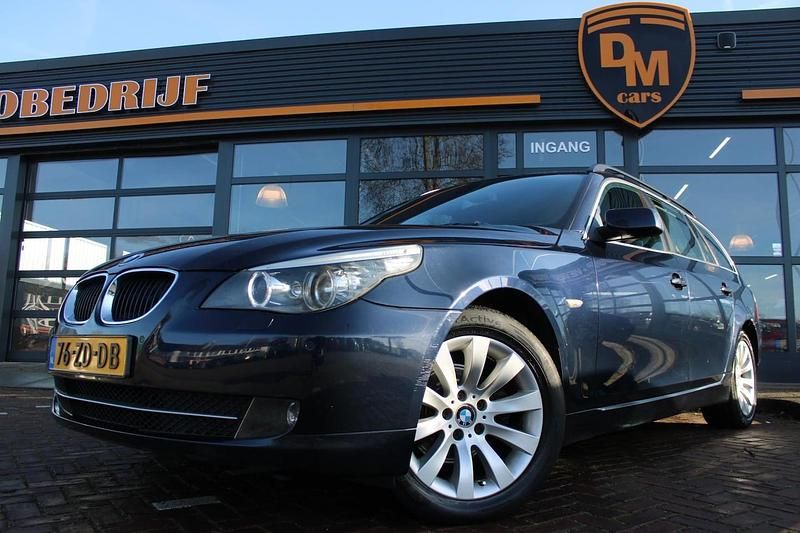 Occasion BMW 520 163 PK (119 kW) 2008 Blauw Stationwagen
