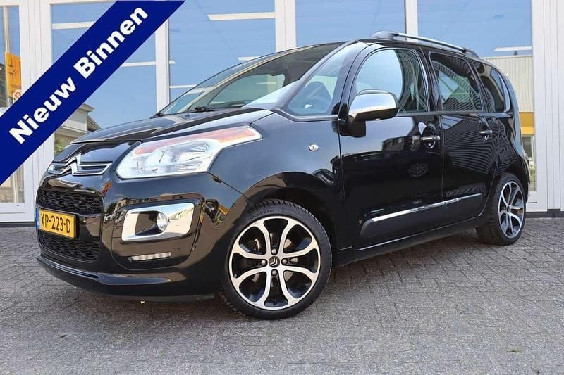 Zwart Gebruikt 2016 Citroën C3 Picasso Exclusive MPV | € 8.950 (Eerlijke prijs) - Afbeelding 1/4