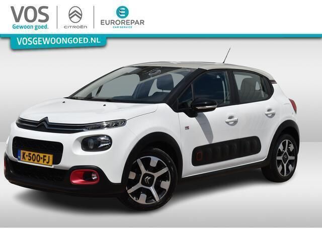 Wit Gebruikt 2018 Citroën C3 PureTech Hatchback | € 13.400 (Duur) - Afbeelding 1/4