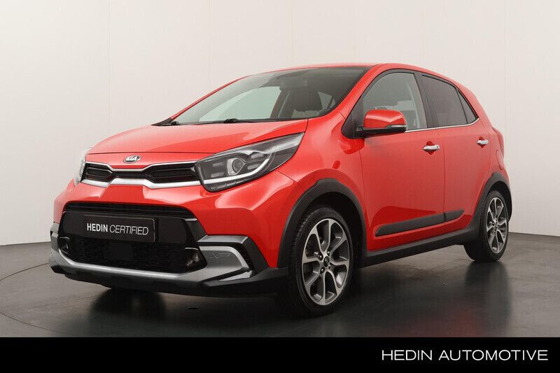 Rood Gebruikt 2021 Kia Picanto X-Line Hatchback | € 15.745 (Eerlijke prijs) - Afbeelding 1/4