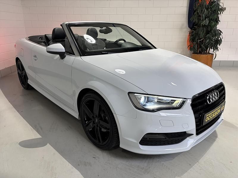 Wit Occasion 2018 Audi A3 Cabriolet S-Line Cabriolet | € 14.950 (Super prijs) - Afbeelding 1/4