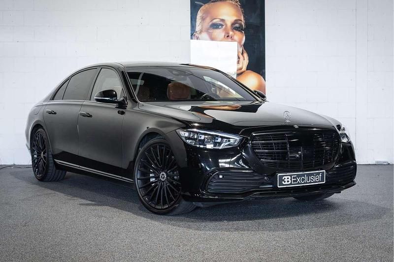 Zwart Gebruikt 2021 Mercedes S400 Premium Sedan | € 99.500 - Afbeelding 1/4