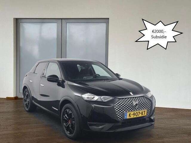 Zwart Gebruikt 2020 DS Automobiles DS3 Crossback E-Tense Performance SUV | € 16.700 (Goede deal) - Afbeelding 1/4