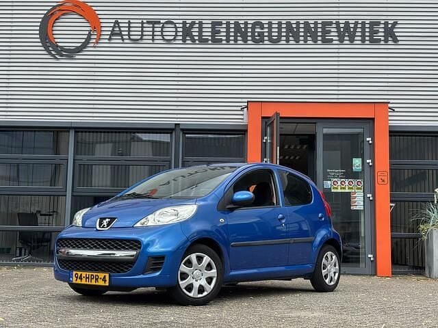 Blauw Gebruikt 2009 Peugeot 107 Hatchback | € 5.250 (Eerlijke prijs) - Afbeelding 1/4