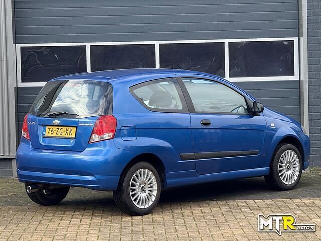 Occasion Chevrolet Kalos 72 PK (52 kW) 2008 Blauw (metallic) Hatchback