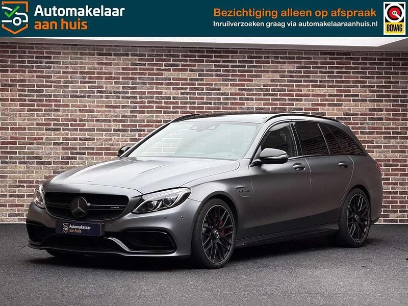 Grijs Gebruikt 2017 Mercedes C63 AMG AMG Stationwagen | € 59.995 (Duur) - Afbeelding 1/4