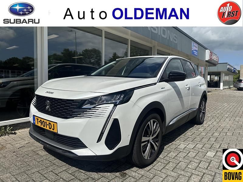 Wit Gebruikt 2022 Peugeot 3008 SUV | € 24.999 - Afbeelding 1/4