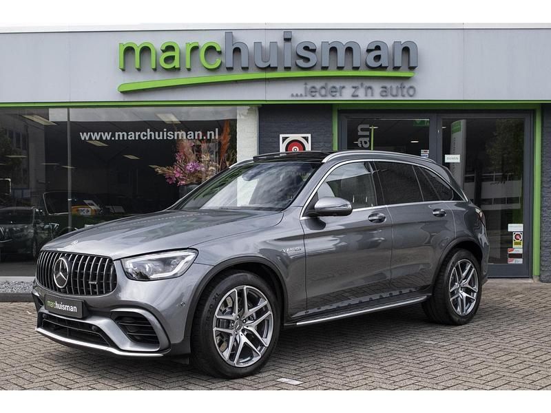 Grijs Gebruikt 2020 Mercedes GLC63 AMG Premium Plus SUV | € 79.950 - Afbeelding 1/4