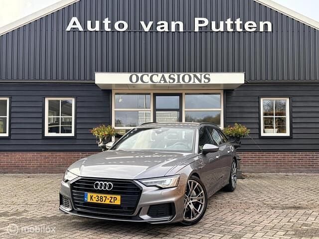Grijs Occasion 2021 Audi A6 S-Line Stationwagen | € 36.935 (Super prijs) - Afbeelding 1/4