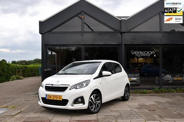 Wit Gebruikt 2019 Peugeot 108 Allure Hatchback | € 7.950 (Goede deal) - Afbeelding 1/4