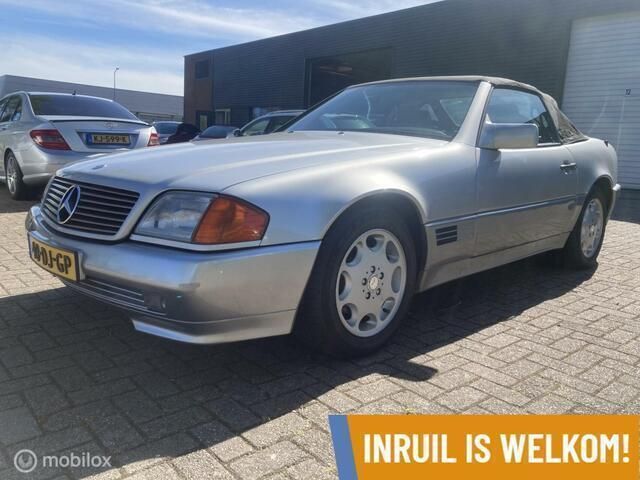 Grijs Gebruikt 1991 Mercedes SL300 Cabriolet | € 15.950 - Afbeelding 1/4