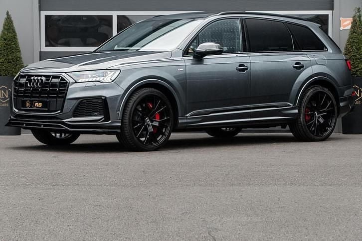Grijs Gebruikt 2020 Audi Q7 Competition SUV | € 53.950 (Goede deal) - Afbeelding 1/4