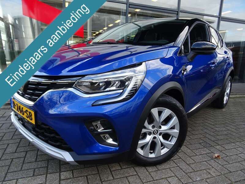 Blauw Gebruikt 2022 Renault Captur Intens SUV | € 22.945 (Eerlijke prijs) - Afbeelding 1/4