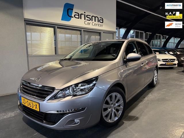 Grijs Gebruikt 2016 Peugeot 308 Style Stationwagen | € 7.990 (Eerlijke prijs) - Afbeelding 1/4
