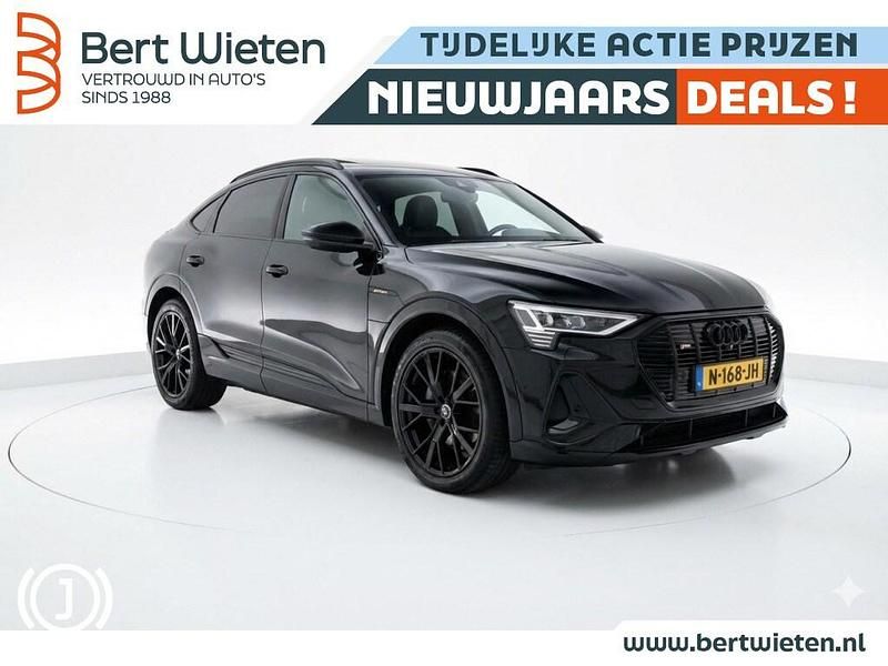 Occasion Audi e-tron Sportback S-Line 301 kW (410 PK) 2021 Zwart SUV