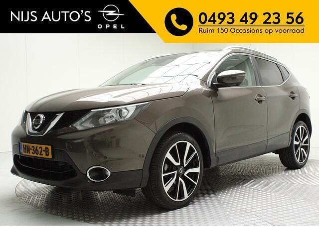 Bruin Gebruikt 2015 Nissan Qashqai Tekna SUV | € 13.750 (Eerlijke prijs) - Afbeelding 1/4