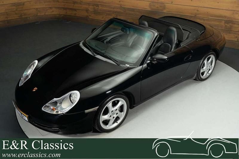 Occasion Porsche 911 Carrera Cabriolet 299 PK (219 kW) 2001 Zwart Cabriolet