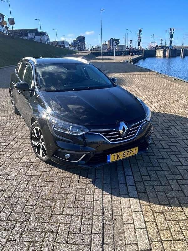 Occasion Renault Mégane GrandTour Bose Edition 140 PK (102 kW) 2018 Zwart Stationwagen