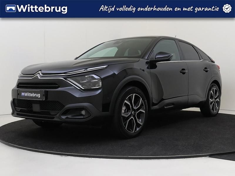 Zwart Gebruikt 2023 Citroën e-C4 Shine SUV | € 20.925 (Eerlijke prijs) - Afbeelding 1/3