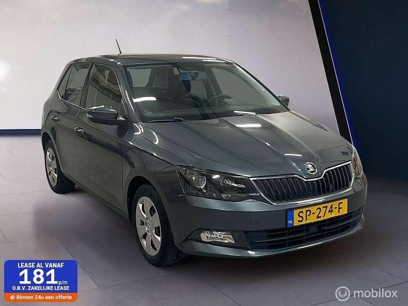 Grijs Gebruikt 2018 Skoda Fabia Ambition Hatchback | € 10.999 (Goede deal) - Afbeelding 1/4