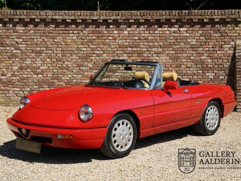 Occasion Alfa Romeo Spider 120 PK (88 kW) 1991 Rood Cabriolet