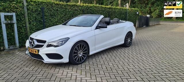 Wit Gebruikt 2013 Mercedes E220 Prestige Cabriolet | € 17.450 - Afbeelding 1/4