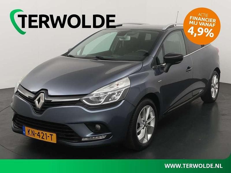 Gris titanium Occasion 2016 Renault Clio GrandTour LIMITED Stationwagen | € 9.445 (Eerlijke prijs) - Afbeelding 1/4
