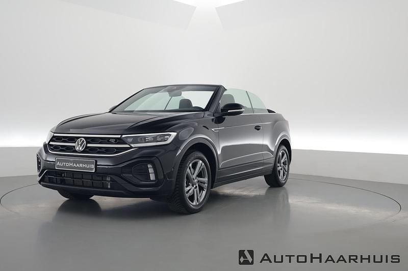 Zwart Gebruikt 2024 VW T-Roc Cabriolet R-line Cabriolet | € 39.800 (Goede deal) - Afbeelding 1/3