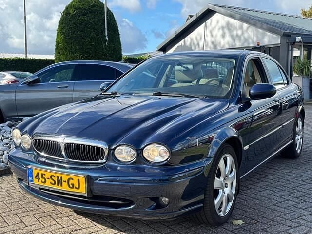 Blauw Gebruikt 2006 Jaguar X-type Sedan | € 5.950 - Afbeelding 1/4