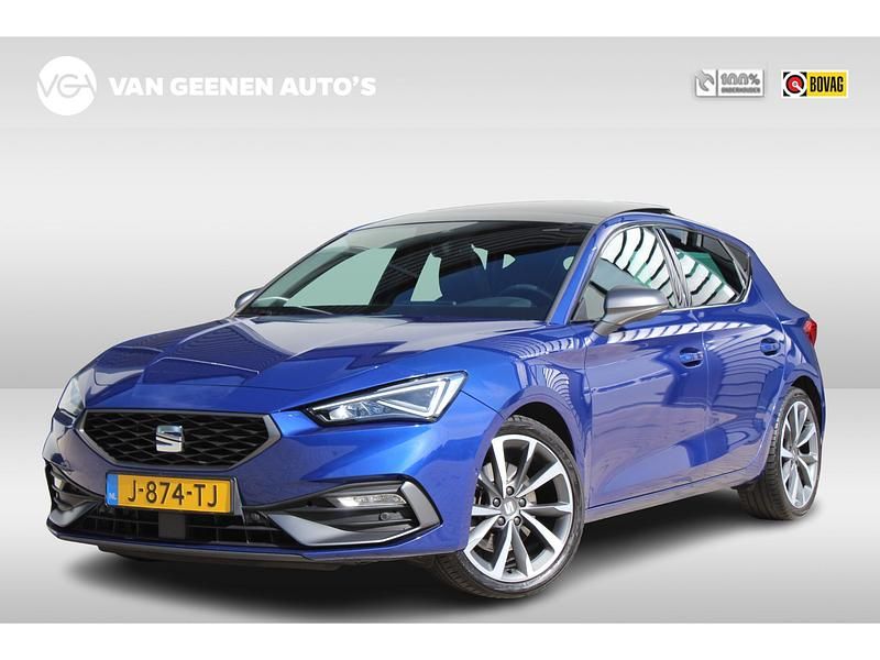 Blauw Gebruikt 2020 Seat Leon FR Hatchback | € 18.500 (Eerlijke prijs) - Afbeelding 1/4