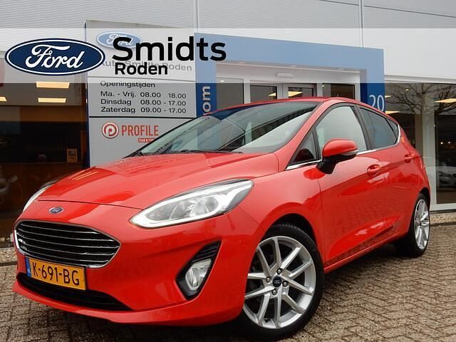 Occasion Ford Fiesta Titanium 125 PK (91 kW) 2020 Rood Hatchback