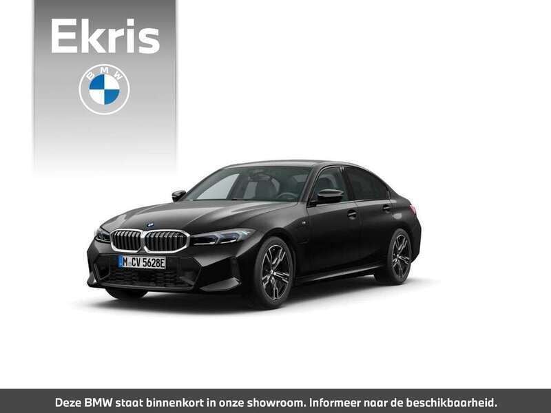 Zwart Nieuw 2025 BMW 330e Comfort Edition Sedan | € 68.953 (Eerlijke prijs) - Afbeelding 1/4