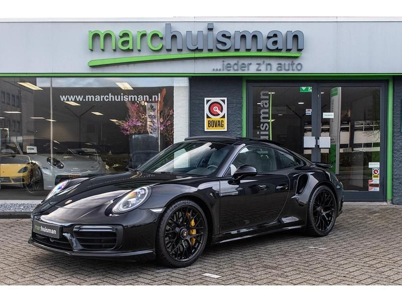 Zwart Gebruikt 2016 Porsche 911 Turbo S Coupé | € 139.950 - Afbeelding 1/4