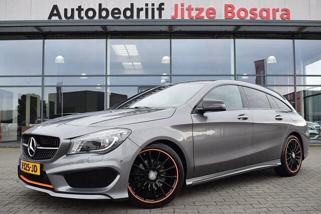Grijs Gebruikt 2016 Mercedes CLA180 Shooting Brake OrangeArt Edition Stationwagen | € 15.950 (Eerlijke prijs) - Afbeelding 1/4