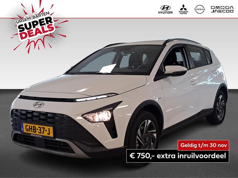 Polar white Gebruikt 2024 Hyundai Bayon Comfort SUV | € 20.730 (Iets duurder) - Afbeelding 1/4