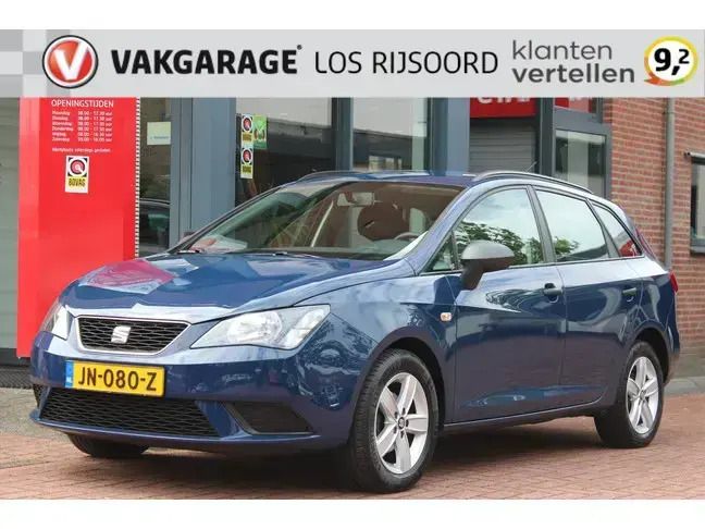 Blauw Gebruikt 2016 Seat Ibiza ST Reference Stationwagen | € 9.500 (Iets duurder) - Afbeelding 1/4