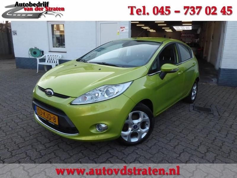 Occasion Ford Fiesta Titanium 82 PK (60 kW) 2009 Groen Hatchback